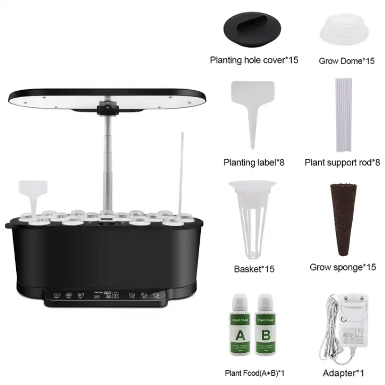 Гидропонная установка Real Garden Growsvet black WIFIГидропонная установка Real Garden Growsvet black WIFI