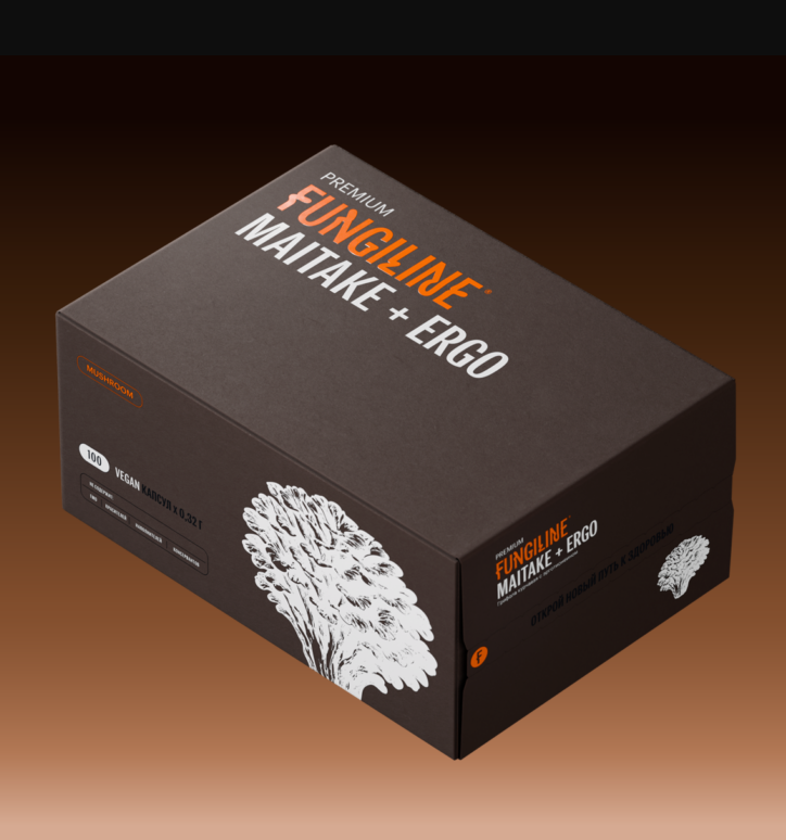 MAITAKE + ERGO • 100 капсул MAITAKE + ERGO • 100 капсул 
