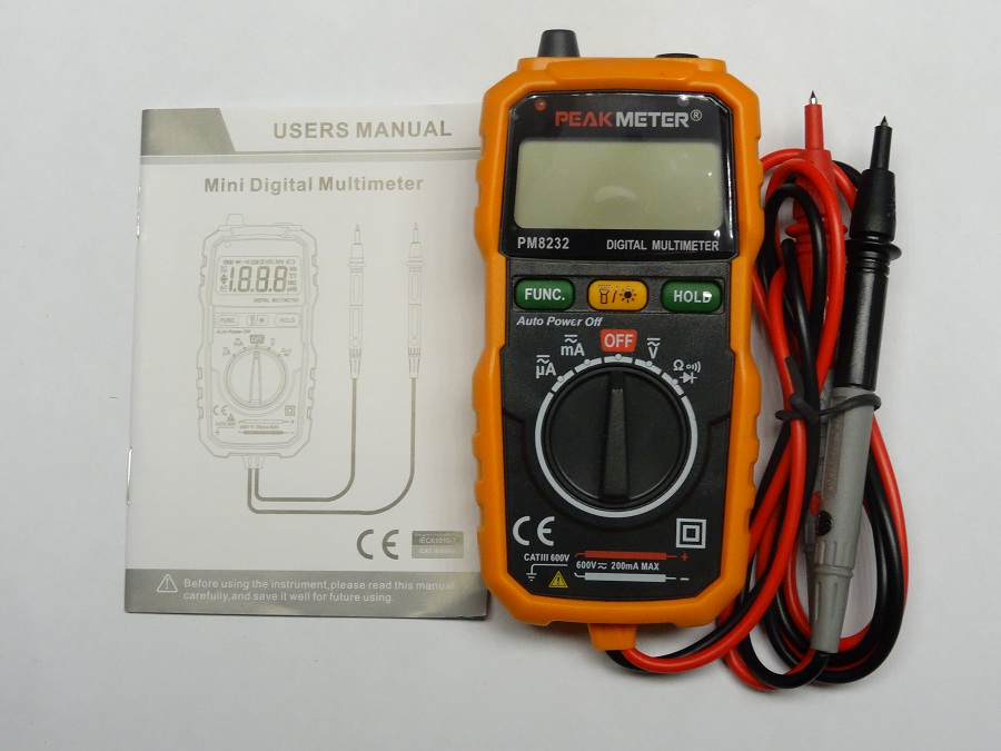Цифровой мультиметр Peakmeter PM8232 Цифровой мультиметр Peakmeter PM8232