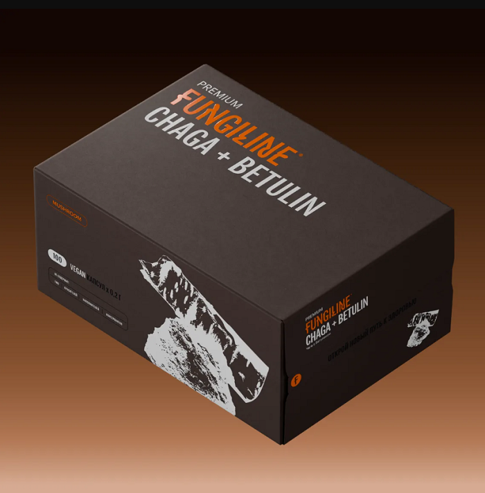 CHAGA + BETULIN • 100 капсулCHAGA + BETULIN • 100 капсул