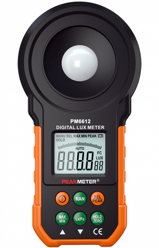Люксметр PeakMeter PM6612Люксметр PeakMeter PM6612